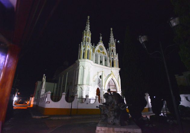 Iglesia neogótica de San José en el Centro Histórico