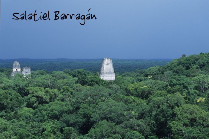 Tikal 3 cúpulas entre la selva