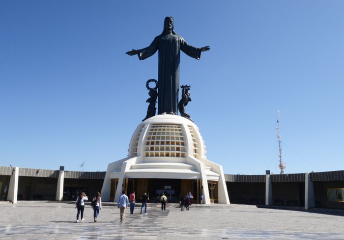 Cristo Rey en Cerro del Cubilete, Silao, Gto.