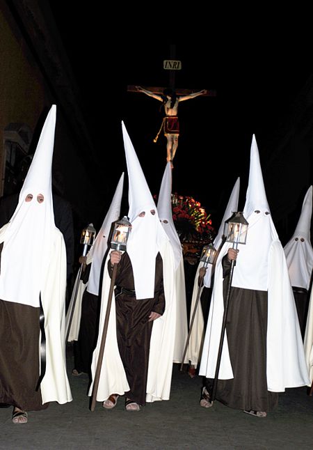 Procesión del Silencio, Cofradía en centro de SLP.