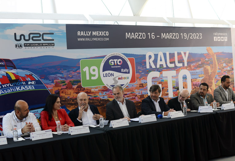 Organizadores del 19 Rally Guanajuato.